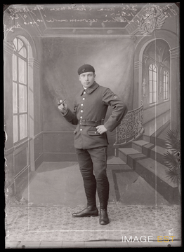 Portrait d'un militaire français (Le Val-d'Ajol)